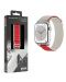 Каишка Next One - Adventure Loop, Apple Watch, 41 mm, бяла/червена - 3t