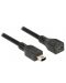 Кабел Delock - 82667, Mini USB-B/Mini USB-B, 1 m, черен - 2t