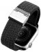 Каишка Dux Ducis - Mixture II, Apple Watch SE, 38/40/41 mm, черна - 2t