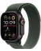 Каишка Apple - Trail Loop Black Titanium S/M, Apple Watch, 49 mm, Green - 1t