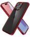 Калъф Spigen - Ultra Hybrid, iPhone 15 Pro, Deep Red - 4t