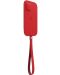 Калъф Apple - Leather Sleeve MagSafe, iPhone 12/12 Pro, червен - 4t