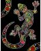 Картина за оцветяване ColorVelvet - Саламандър, 47 х 35 cm - 1t