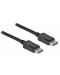 Кабел Delock - 80262, DisplayPort/DisplayPort, 2 m, черен - 2t