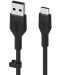 Кабел Belkin - Boost Charge, USB-A/USB-C, 1 m, черен - 1t