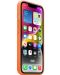 Калъф Apple - Leather MagSafe, iPhone 14, оранжев - 3t