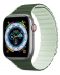 Каишка Dux Ducis - Magnetic LD, Apple Watch, 38/40/41 mm, зелена - 1t