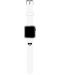 Каишка Karl Lagerfeld - Choupette, Apple Watch, 38/40 mm, бяла - 1t