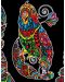 Картина за оцветяване ColorVelvet - Папагал, 47 х 35 cm - 1t