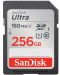 Карта памет SanDisk - Ultra, 256GB, SDXC, UHS-I - 1t