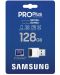 Карта памет Samsung - PRO Plus, 128GB, microSDXC, Class10 + USB четец - 5t