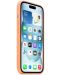 Калъф Apple - Silicone MagSafe, iPhone 15, Orange Sorbet - 3t