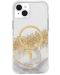 Калъф Case-Mate - Karat Marble MagSafe, iPhone 15 Plus, златист/прозрачен - 1t