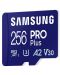 Карта памет Samsung - PRO Plus, 256GB, microSDXC + адаптер - 5t