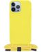 Калъф Techsuit - Crossbody Lanyard, iPhone 13 Pro Max, жълт - 1t