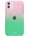 Калъф Holdit - SeeThru, iPhone 11/XR, Grass green/Bright Pink - 1t