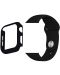 Каишка и протектор Trender - Apple Watch, 44/45 mm, черни - 1t