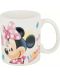 Керамична чаша Stor Minnie Mouse - Summer Crush, 325 ml - 2t