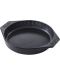Керамична чиния за печене Weber - 33.53 х 27.94 х 5.84 cm, черна - 1t