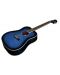 Акустична китара Harley Benton - D-120TB, синя/черна - 3t