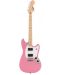 Електрическа китара Fender - Squier Sonic Mustang, Flash Pink - 1t