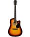 Електро-акустична китара Fender - Squier SA-105CE, оранжева - 1t