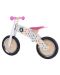 Дървено колело за баланс Kiddimoto - Пастелни точки - 4t