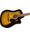 Електро-акустична китара Fender - FA-125CE, оранжева - 4t