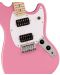 Електрическа китара Fender - Squier Sonic Mustang, Flash Pink - 3t