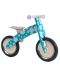 Дървено колело за баланс Kiddimoto - Цветчета - 1t