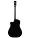 Акустична китара Fender - CD-60SCE Solid Top, черна - 2t