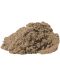 Кинетичен пясък Bigjigs - Кафяв, 500 грама - 1t