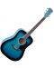 Акустична китара Soundsation - Yellowstone DN-BLS, синя - 3t