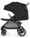 Бебешка количка KinderKraft Grande 2020 - Черна - 5t