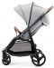 Бебешка количка KinderKraft Grande 2020 - Със сив сенник - 4t