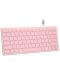 Клавиатура A4tech - FStyler FBX51C, безжична, Baby pink - 3t