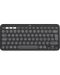 Клавиатура Logitech - Pebble Keys 2 K380s, безжична, ISO Layout, Graphite - 1t