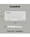 Клавиатура Logitech - Pebble Keys 2 K380s, безжична, US Layout, White - 9t