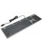 Клавиатура A4tech - KV-300H, сива/черна - 3t