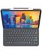 Калъф с клавиатура ZAGG - Pro Keys, iPad Pro 12.9, сив - 1t
