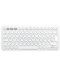 Клавиатура Logitech - Pebble Keys 2 K380s, безжична, US Layout, White - 1t