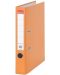 Класьор Esselte Eco - А4, 5 cm, PP, метален кант, сменяем етикет, оранжев - 1t