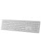 Клавиатура Rapoo - E9800M, безжична, бяла - 2t