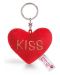Ключодържател Nici - Сърце, Kiss - 1t