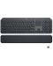 Клавиатура Logitech - MX Keys palm rest, безжична, черна - 1t