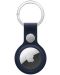 Ключодържател Apple - AirTag FineWoven Key Ring, Deep Blue - 1t