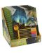 Книжка за оцветяване с черни страници DinosArt - Динозаври - 4t
