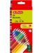 Комплект цветни триъгълни моливи Herlitz - 24 броя  - 1t