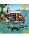 Конструктор LEGO Creator 3 в 1 - Плаваща къща в реката (31093) - 4t