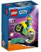 Конструктор LEGO City - Stuntz, Кибер каскадьорски мотоциклет (60358) - 1t